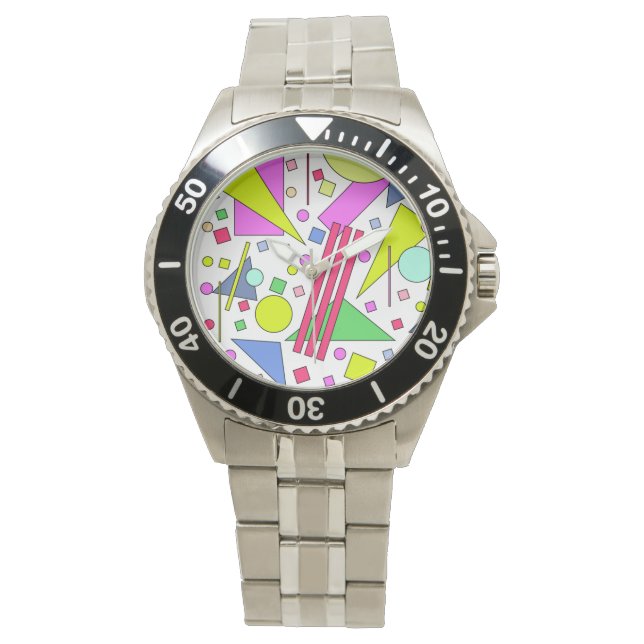 Retro Vintage 80s and 90s Style  Watch (Front)