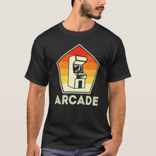 Retro Vintage 80s Arcade Video Game Machine Gamer T-Shirt