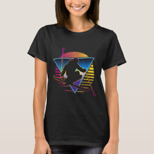 Retro Vintage 80s Ski T-Shirt