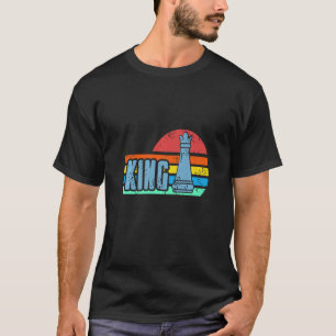 Retro Vintage Awesome King Chess Piece Present T-Shirt