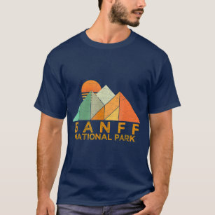 Retro Vintage Banff National Park T-Shirt