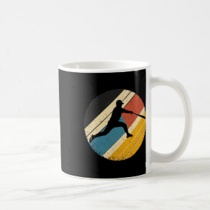 Retro Vintage Baseball Player And Fan For Men Wome Coffee Mug