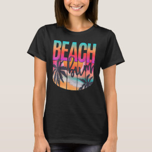 Retro Vintage Beach Bum Beach Summer Vacation T-Shirt