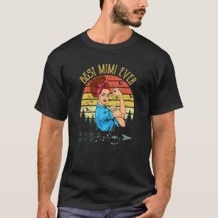 Retro Vintage Best Mimi Ever Mimi Mother's Day 2 T-Shirt