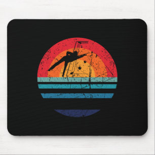 Retro Vintage Billiards Game 8 Ll Pool Player Tour Mouse Pad