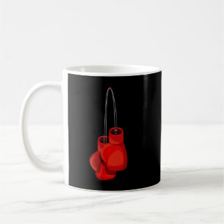 Retro Vintage Boxing Gloves Boxer Boxing Club USA  Coffee Mug
