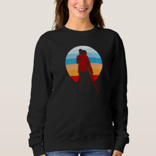 Retro Vintage Bushido Ronin Japanese Samurai Sweatshirt