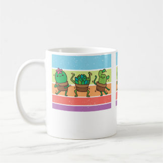 Retro Vintage Cactus Gardening Fun Coffee Mug