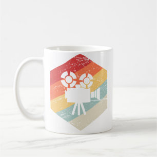 Retro Vintage Camera Filmmaker Coffee Mug