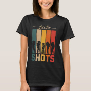 Retro Vintage Camera Photography Lover Photojourna T-Shirt