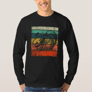 Retro Vintage Chinchilla Mens Womens Christmas T-Shirt