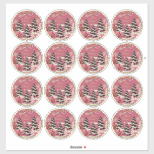 Retro Vintage Christmas: 1950's Pink Xmas