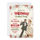 Retro Vintage Christmas Cocktail Holiday Party