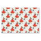 Retro Vintage Christmas Holiday lady tissue