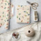 Retro Vintage Christmas Lights Pattern