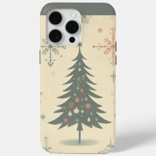 Retro/vintage Christmas tree iPhone / iPad case
