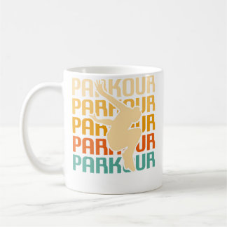 Retro Vintage Classic Parkour Traceur Coffee Mug