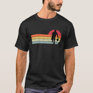 Retro Vintage Colours Basketball   Funny Basketbal T-Shirt
