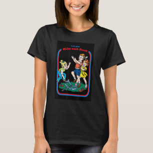 Retro Vintage Comic 2021 Halloween Lets Play Hide T-Shirt