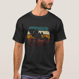 Retro Vintage Concrete Mixer Cement Mixer Truck T-Shirt