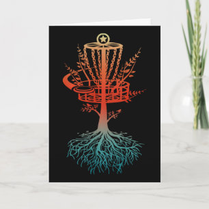 Retro Vintage Cool Disc Golf Player Certified Sket Card