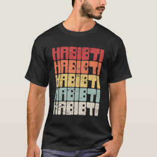 Retro Vintage Cute &  Arabic Habibti T-Shirt