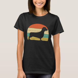 Retro Vintage Dachshund For Dachshund Lover Dachs T-Shirt