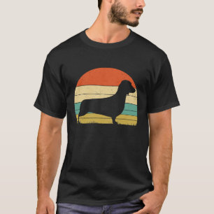 Retro Vintage Dachshund For Dachshund Lover Dachs T-Shirt