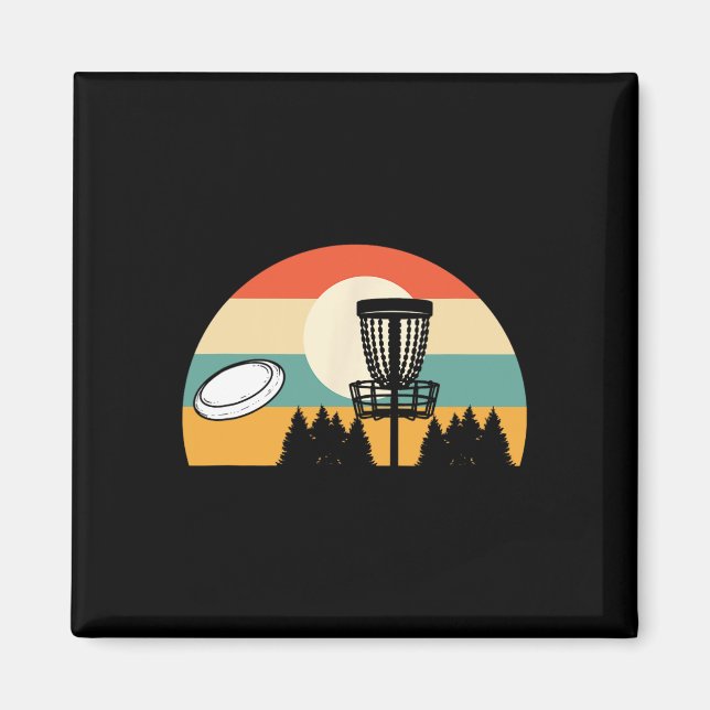 Retro Vintage Disc Golf _3  Magnet (Front)