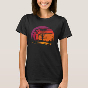 Retro Vintage Disc Golf Frolf Flying Disc Sport O T-Shirt