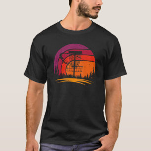 Retro Vintage Disc Golf Frolf Flying Disc Sport Ou T-Shirt