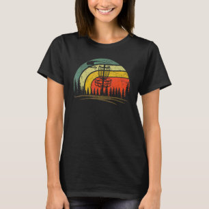 Retro Vintage Disc Golf Frolf Flying Disc Sport T-Shirt