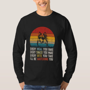 Retro Vintage Dog Funny Rough Collie Dog Owner Lov T-Shirt