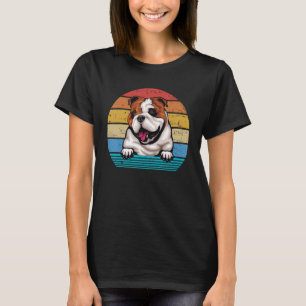 Retro Vintage English Bulldog T-Shirt