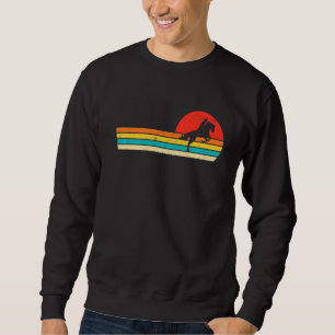 Retro Vintage Equestrian Lover Distressed Coach Sp Sweatshirt
