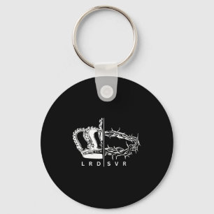 Retro Vintage Faith Jesus Christian Lord And Savio Keychain