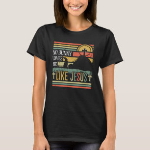 Retro Vintage Faith Religous Easter Sunday Christi T-Shirt