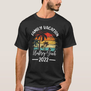 Retro Vintage Family Vacation 2022 California Mont T-Shirt