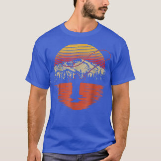 Retro Vintage Fly Fishing Fly Fisherman  T-Shirt