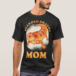 Retro Vintage Funny Bearded Dragon Mom Reptile Kee T-Shirt