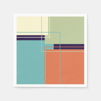 Retro Vintage Geschenk Geburtstag Napkin