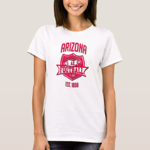 Retro Vintage Glitch Look Cardinal Party Gameday F T-Shirt