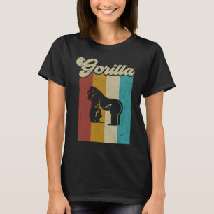 Retro Vintage Gorilla For Men Women Kids Gorillas T-Shirt