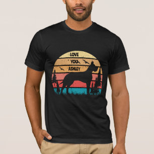 Retro Vintage Great Dane Dog T-Shirt