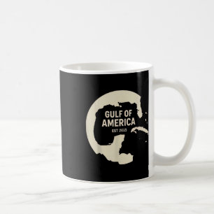 Retro Vintage Gulf Of Us America 2025 American Fla Coffee Mug