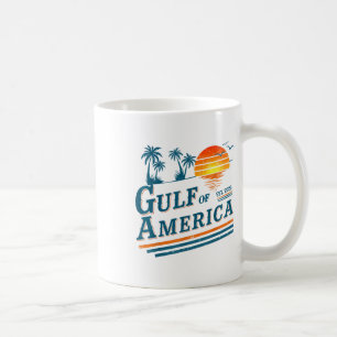 Retro Vintage Gulf Of Us America 2025 American Gif Coffee Mug
