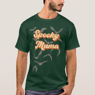 Retro Vintage Halloween, Spooky Mama T-Shirt