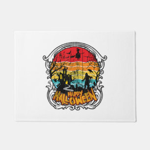 Retro Vintage Halloween - Vintage Halloween Doormat