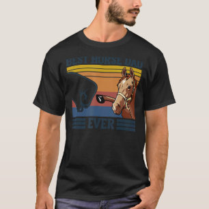 Retro Vintage Horse Dad  Cool Father's Day Gift T-Shirt