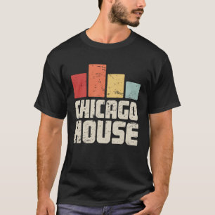 Retro Vintage  House Music French House & Chicago  T-Shirt